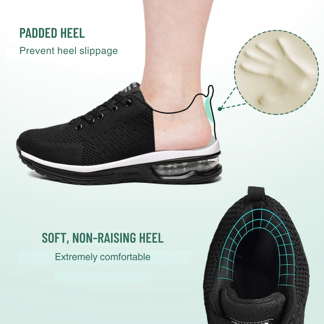 SanoWalk Orthopedic Shoes - All Black