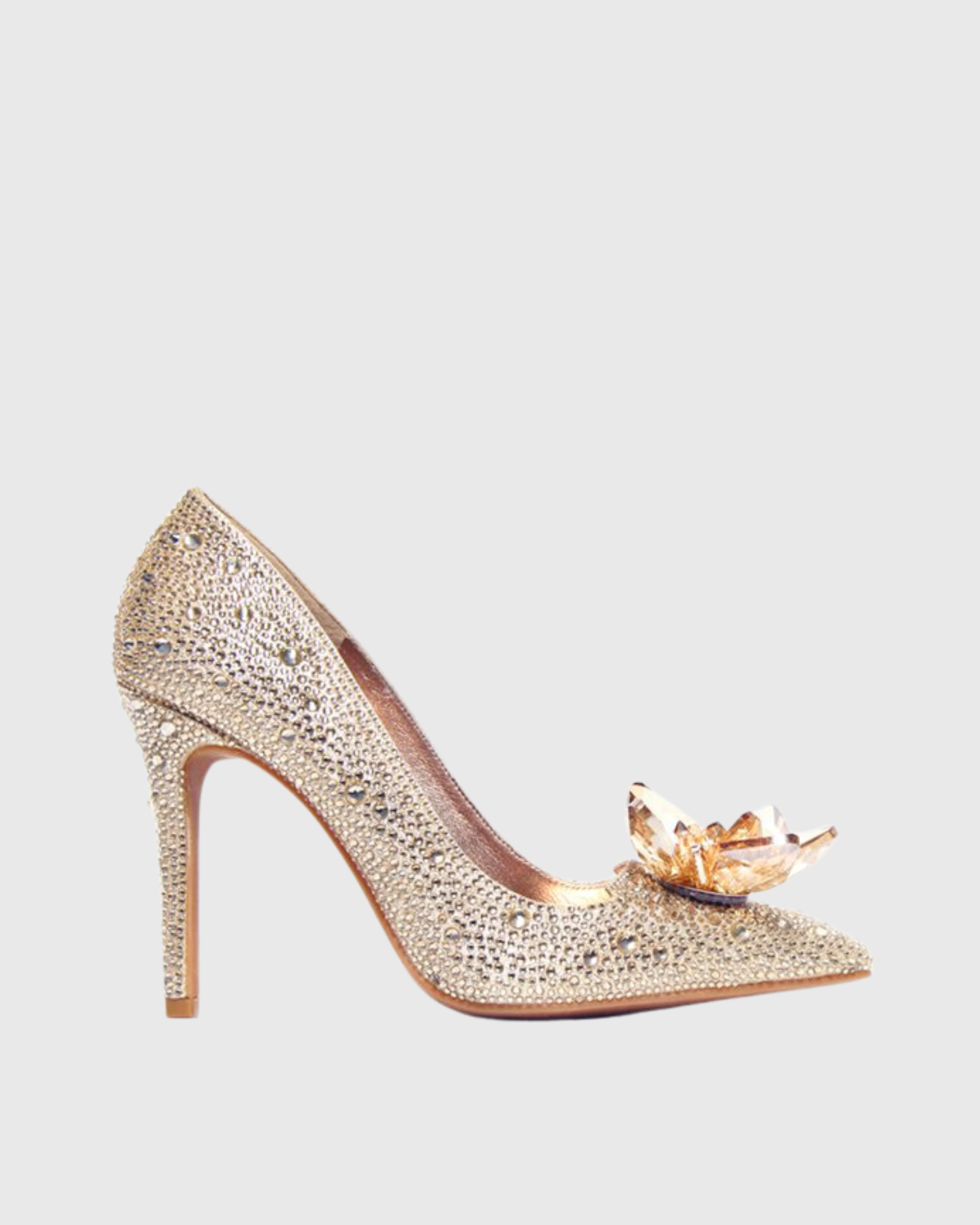 Cinderella's Golden Crystal Heels