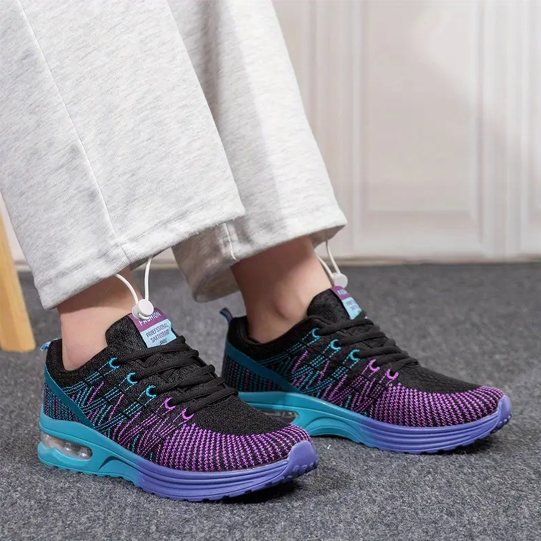 Hildaschritt Orthopedic Shoes - Black Purple