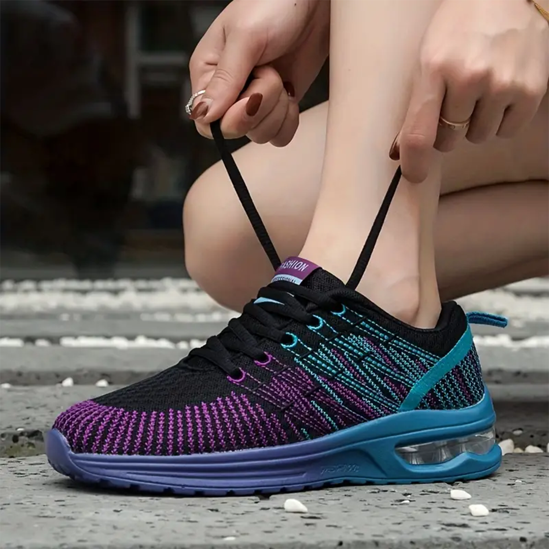 Hildaschritt Orthopedic Shoes - Black Purple