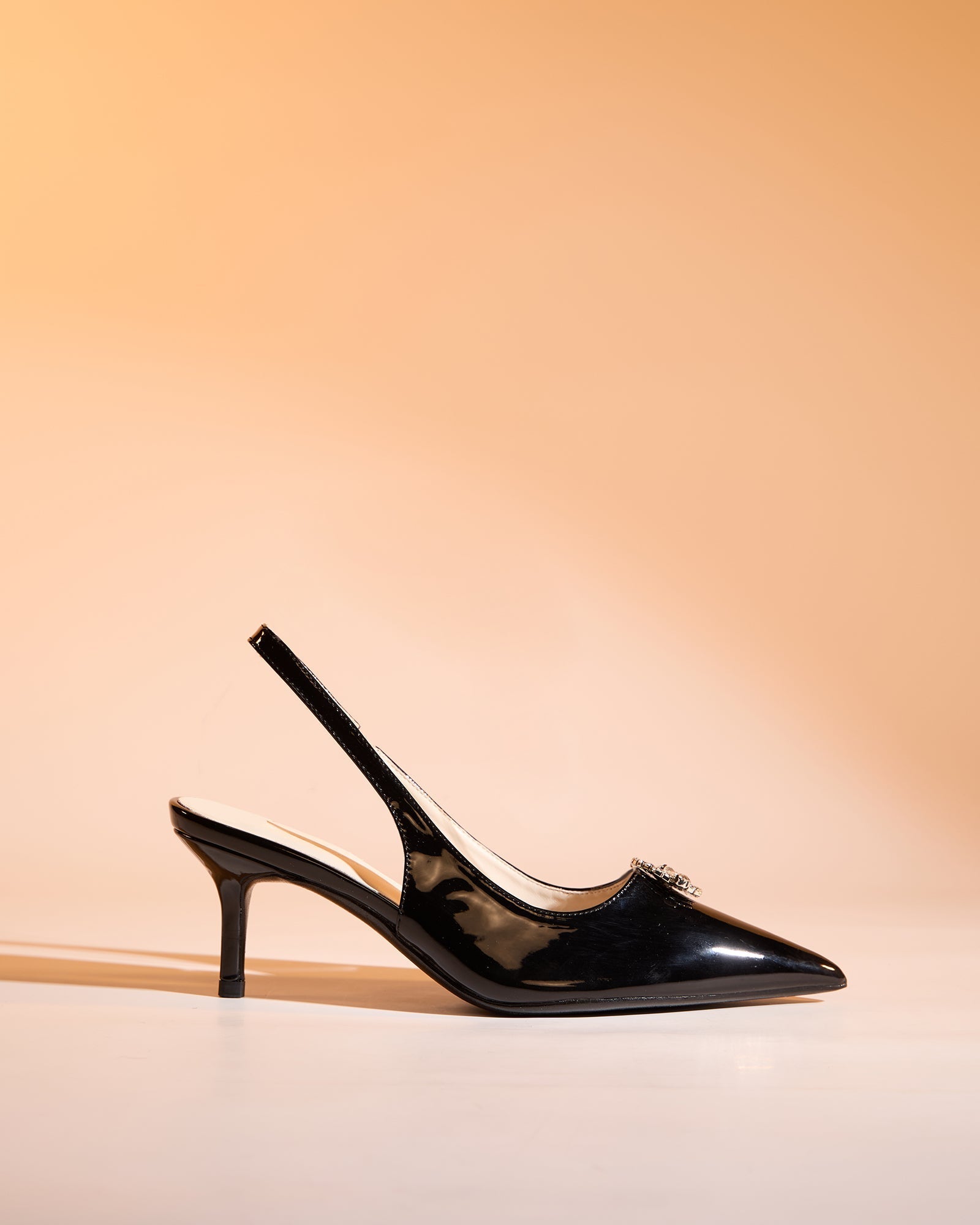 Miriana Rhinestone Slingback Pumps