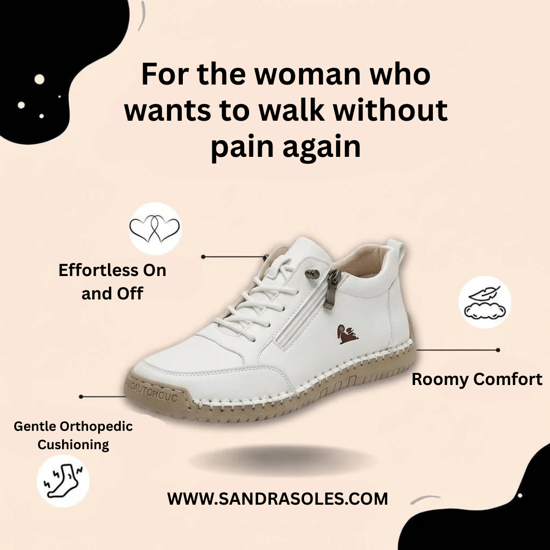 Mila™ – Comfortable orthopedic Sneakers + Zipper