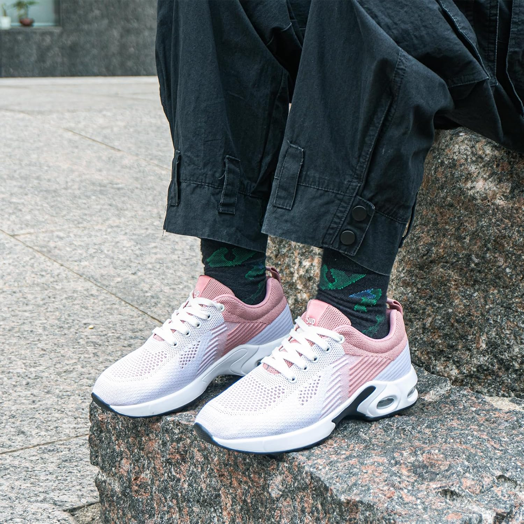 WalkMora Orthopedic Shoes - White Pink