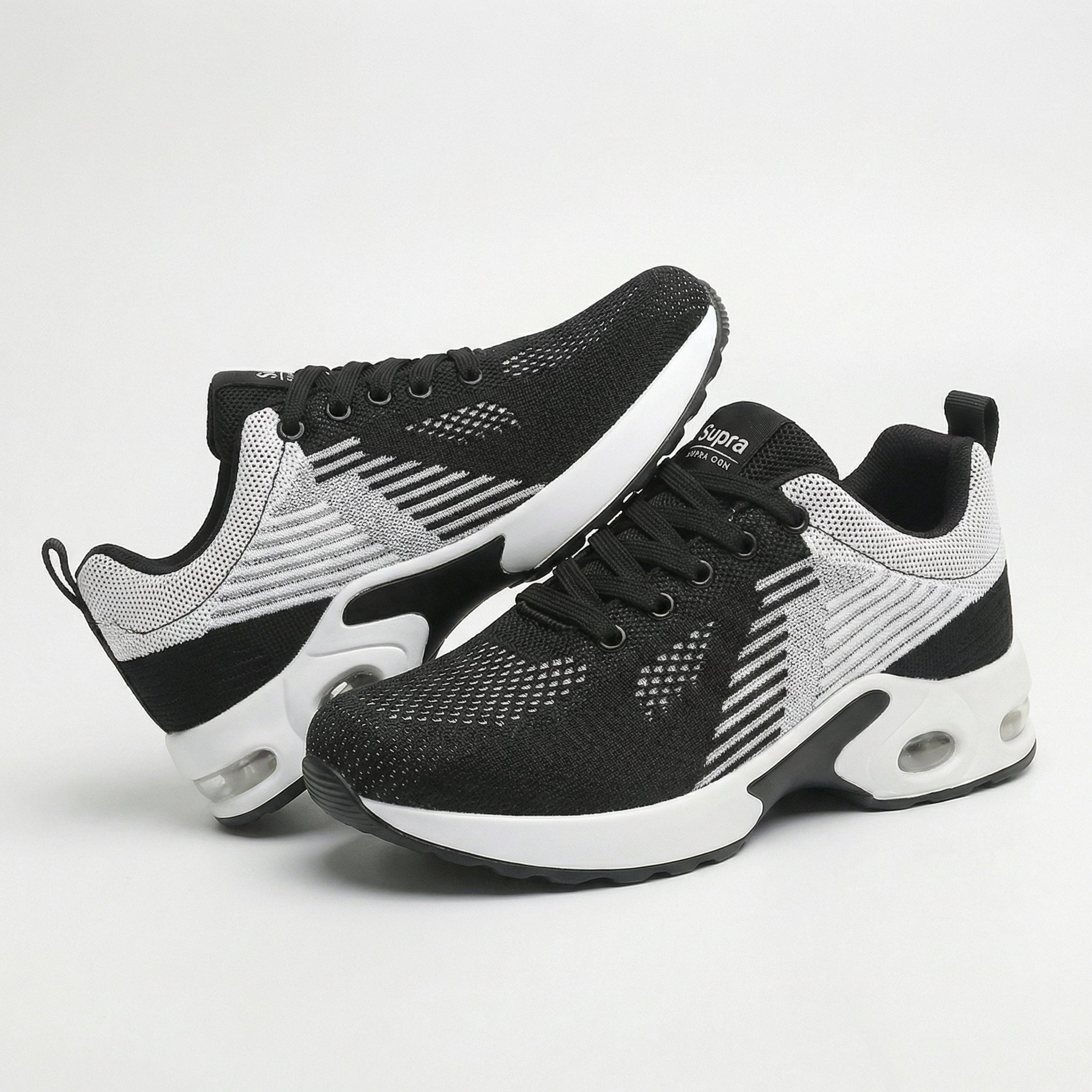 WalkMora Orthopedic Shoes - White Black