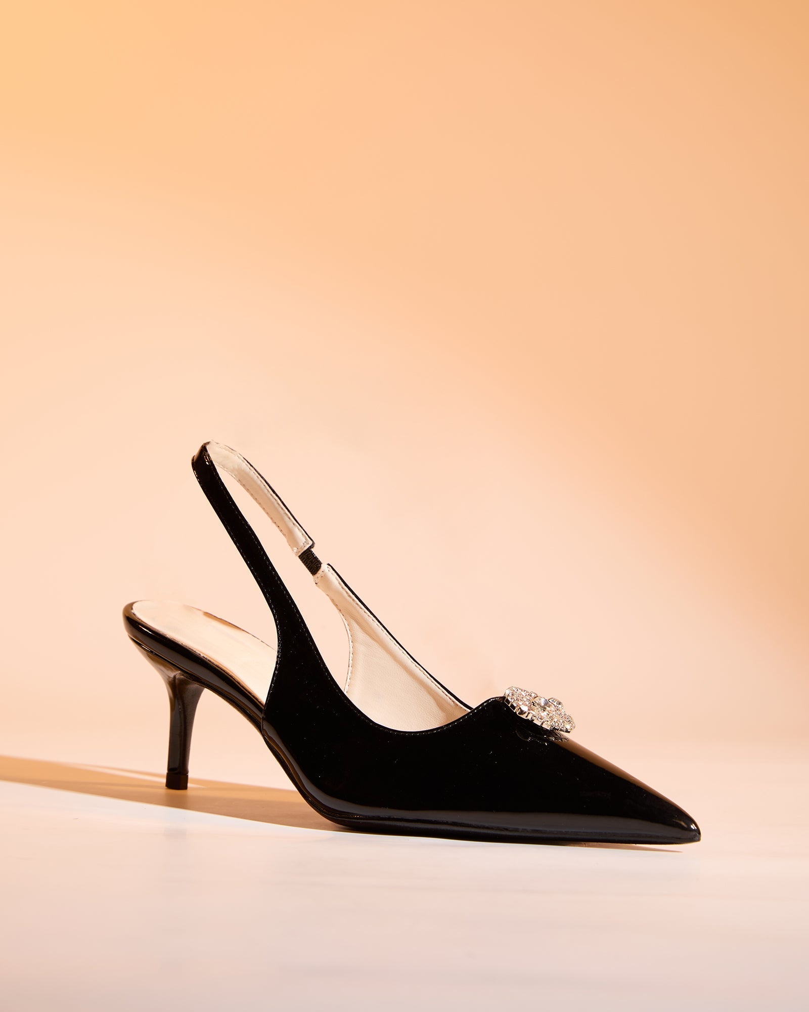 Miriana Rhinestone Slingback Pumps