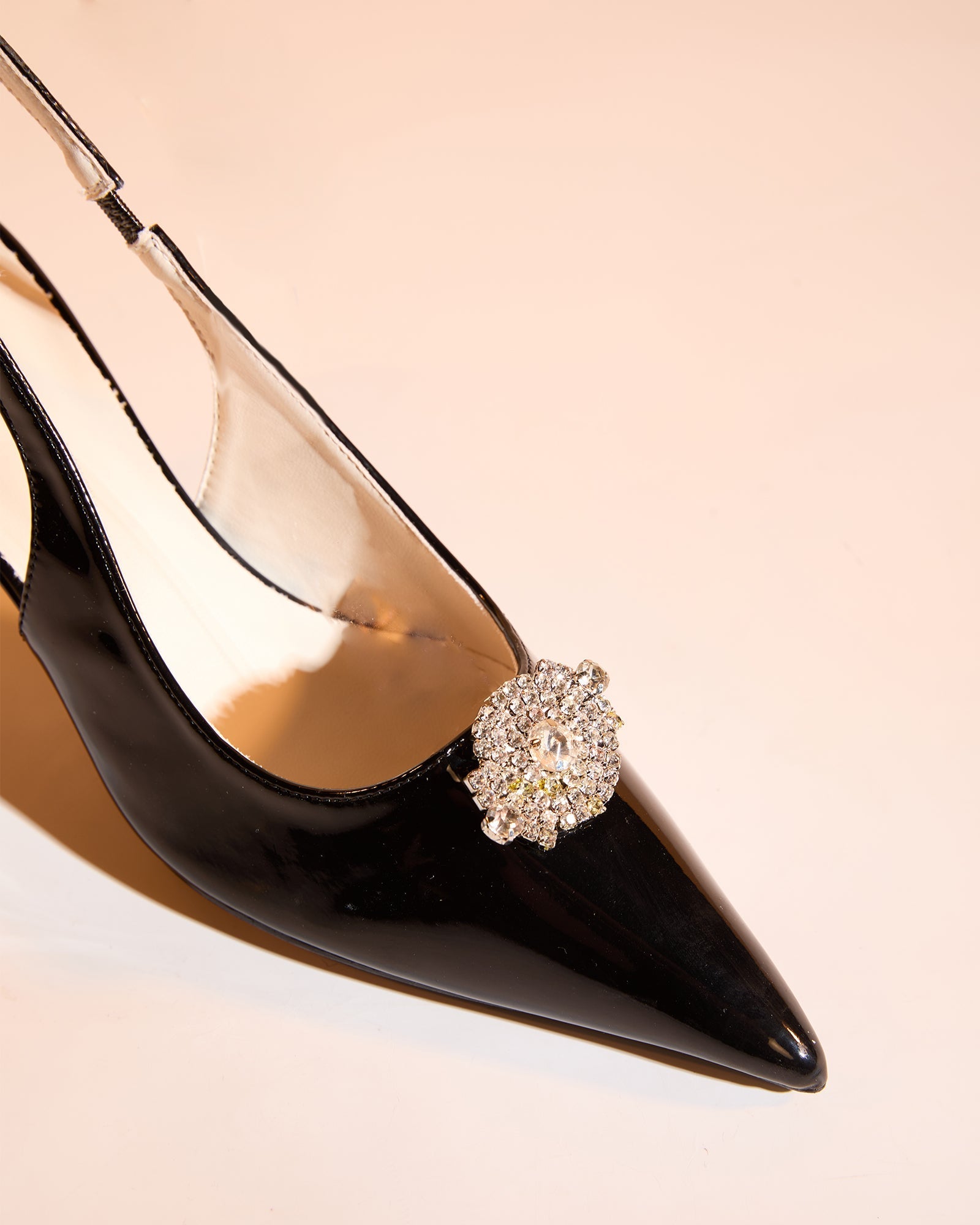 Miriana Rhinestone Slingback Pumps