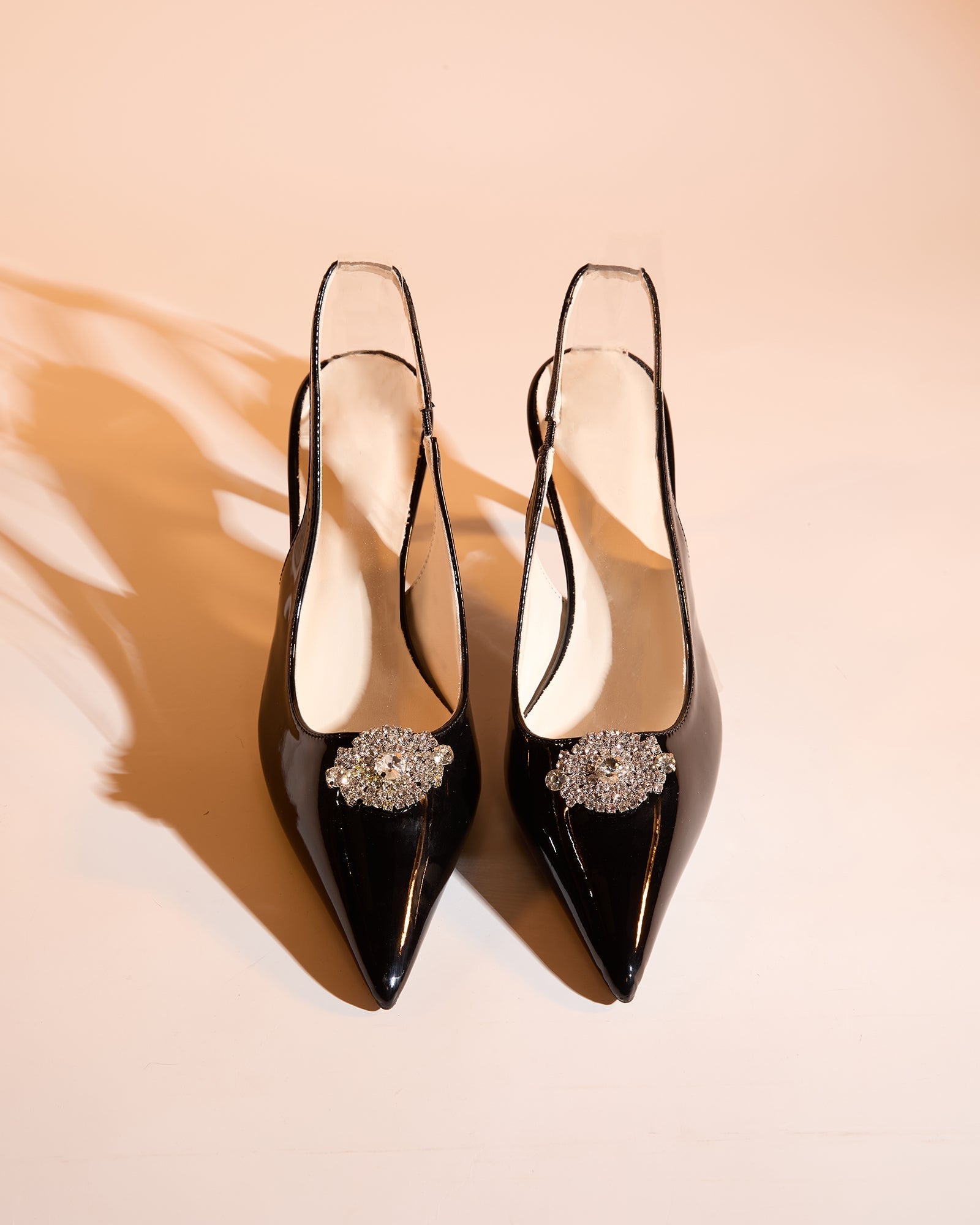 Miriana Rhinestone Slingback Pumps