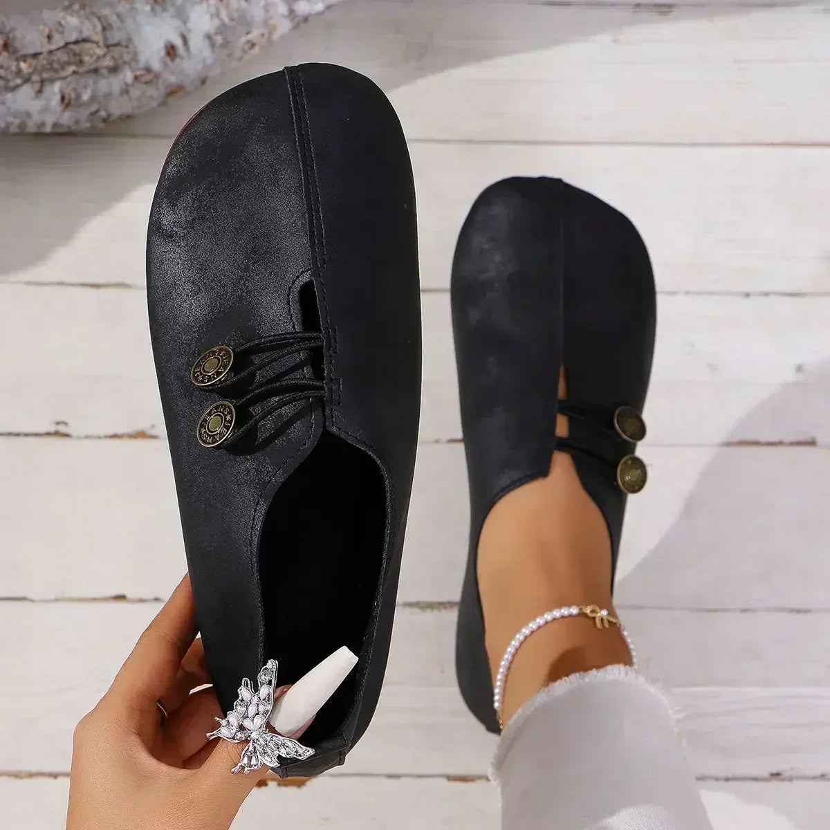 Jaimy | Suede Loafers