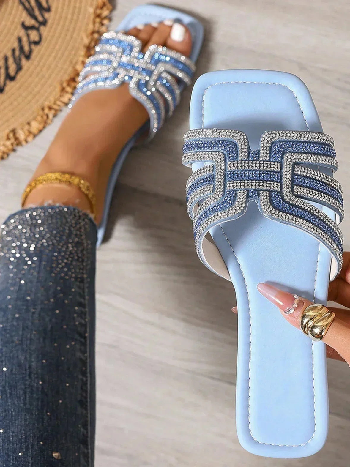 Aria - Slide Sandals