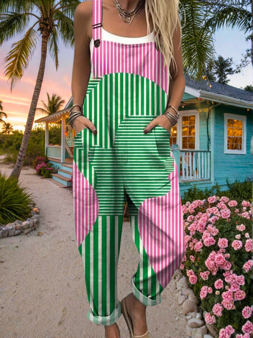 Abstract Form Jumpsuit