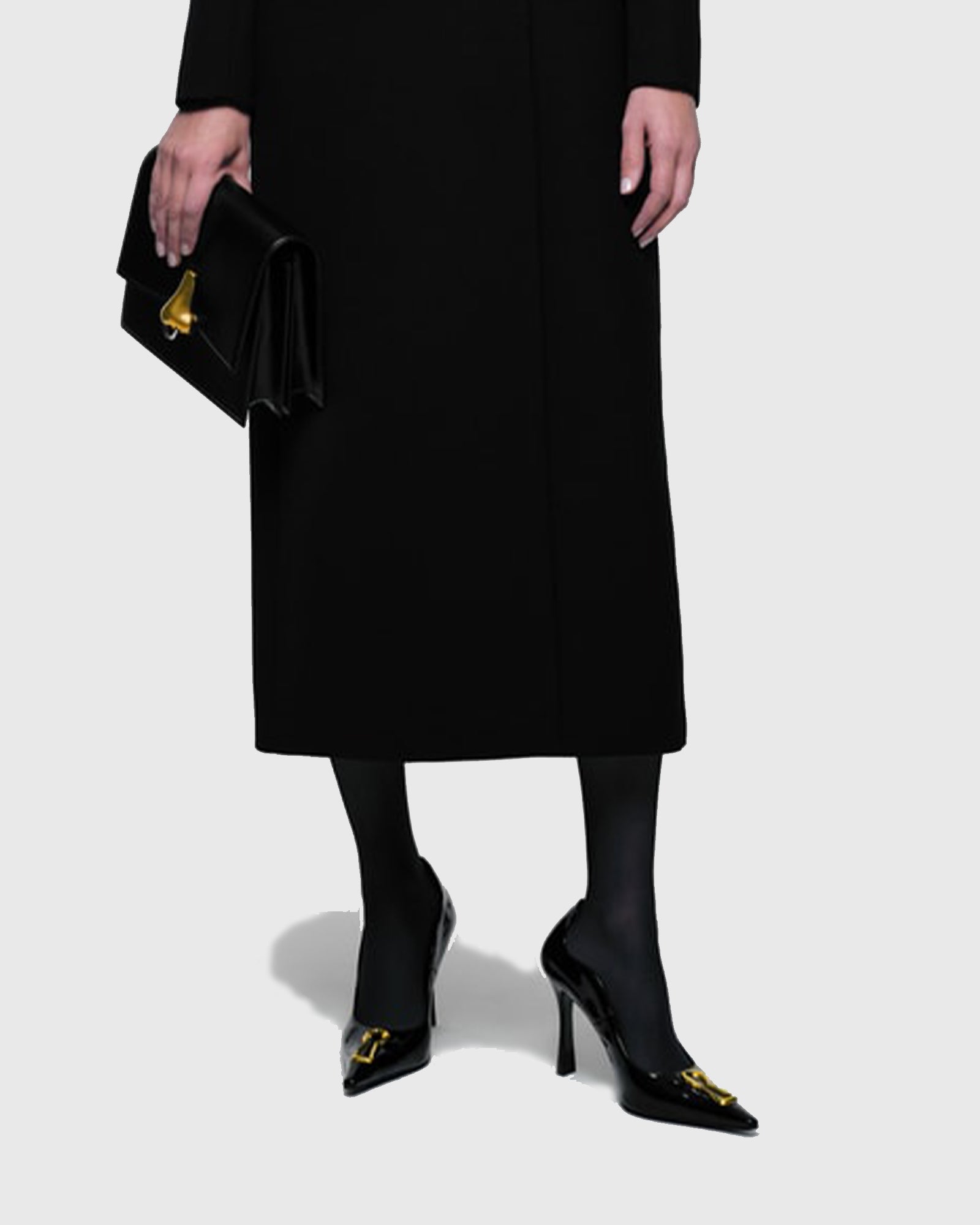 Yadira Metal Keyhole Pumps